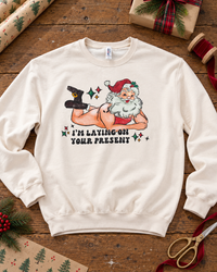Thumbnail for SANTA'S PRESENT Crewneck Sweatshirt