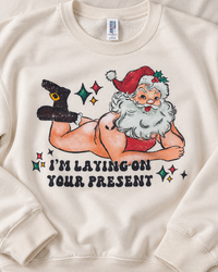 Thumbnail for SANTA'S PRESENT Crewneck Sweatshirt