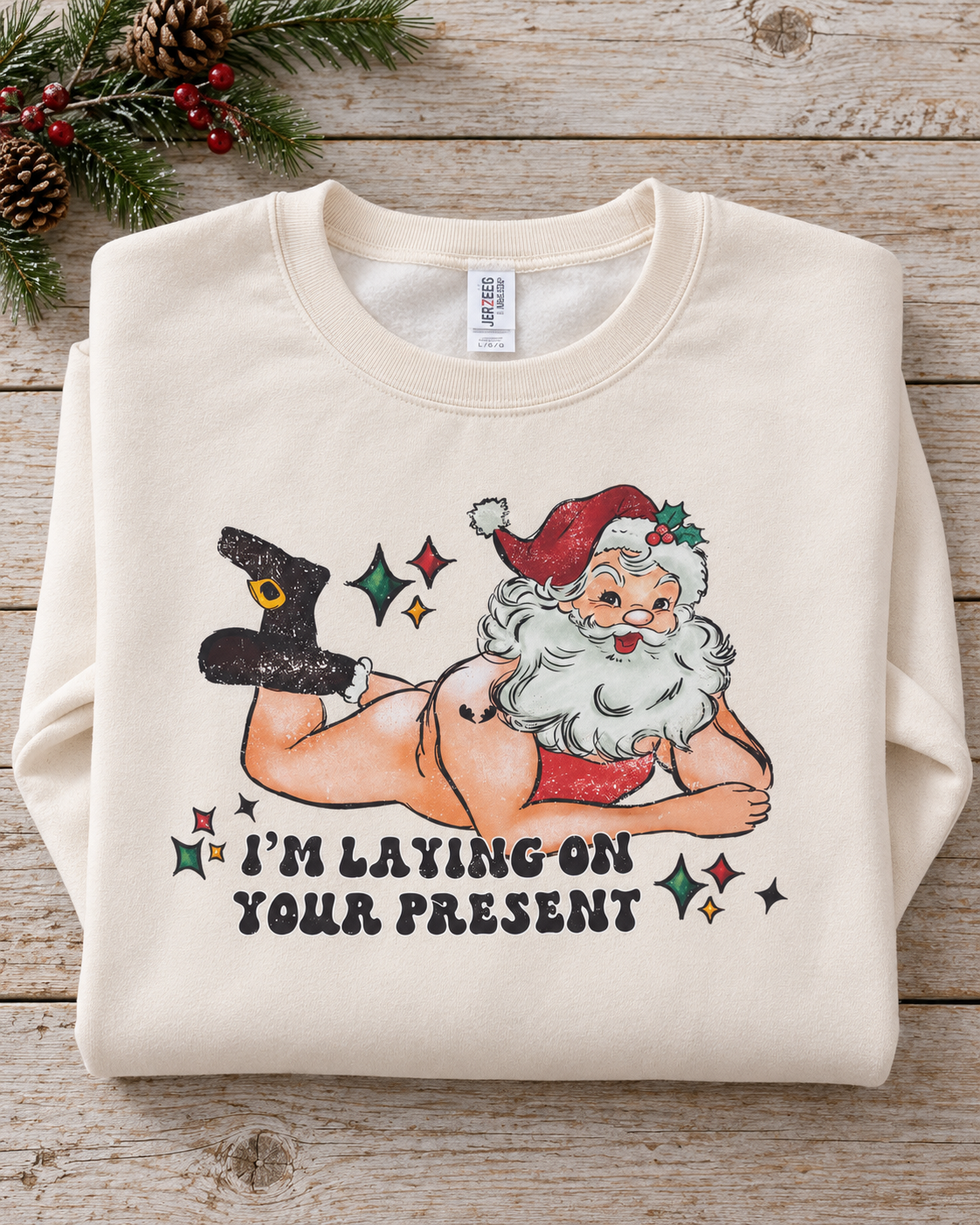 SANTA'S PRESENT Crewneck Sweatshirt