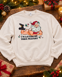 Thumbnail for SANTA'S PRESENT Crewneck Sweatshirt