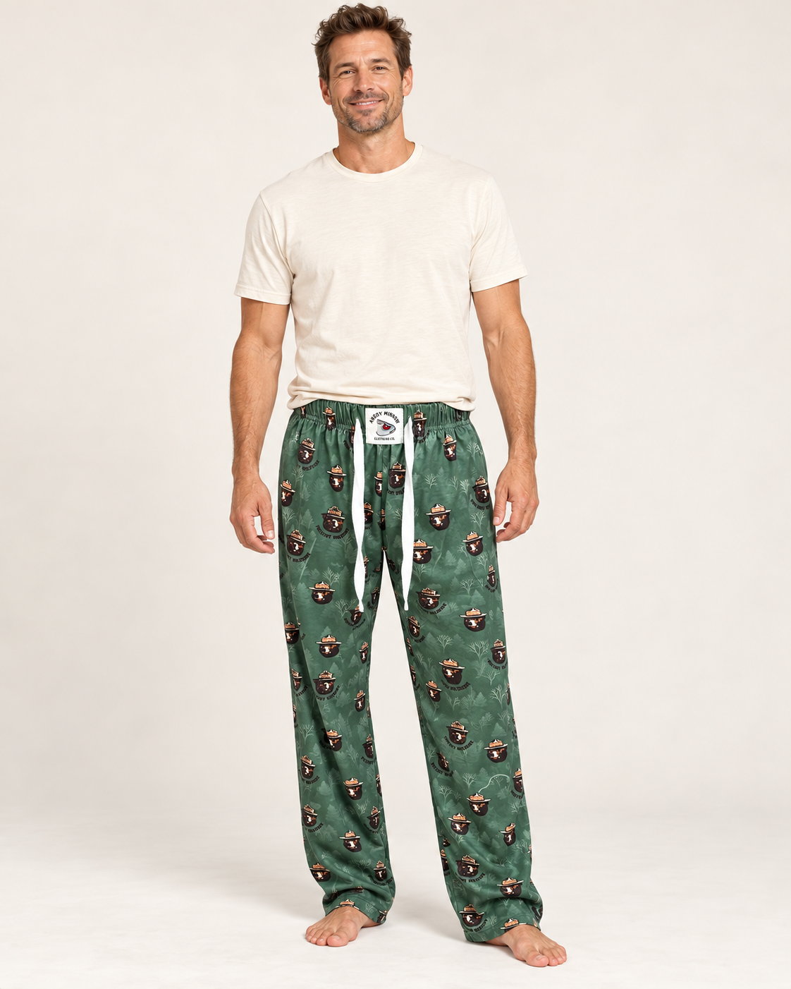 SMOKEY BEAR Pajama Bottoms