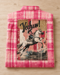 Thumbnail for YEEHAW Art Flannel