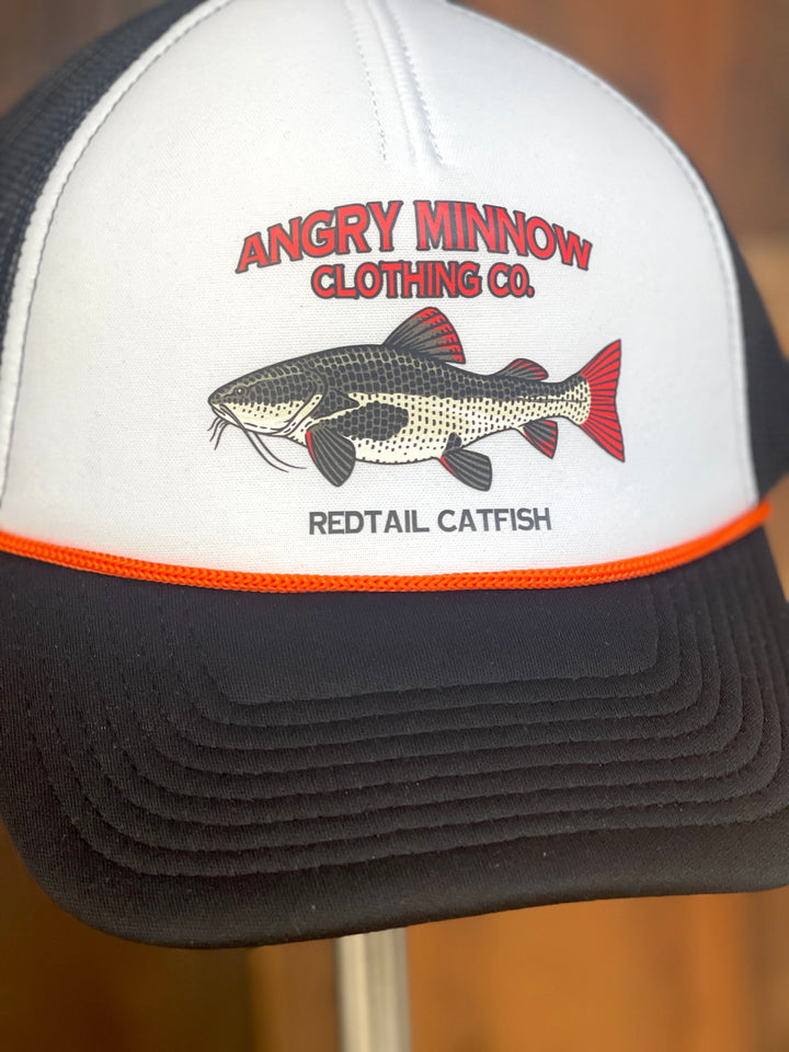 Angry Minnow Freshwater Fishing Foam Hat- REDTAIL CATFISH|Angry