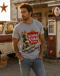 Thumbnail for Long Live Long Necks LONE STAR BEER Tee