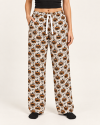 Thumbnail for JACK O'LANTERN Halloween Pajama Bottoms