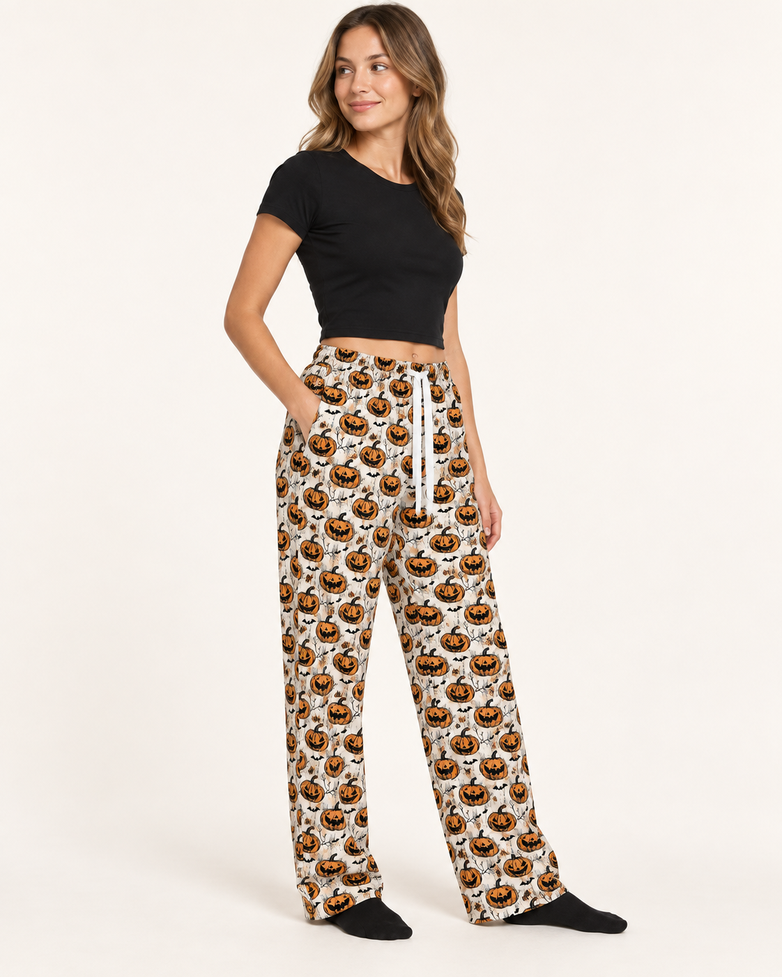 JACK O'LANTERN Halloween Pajama Bottoms
