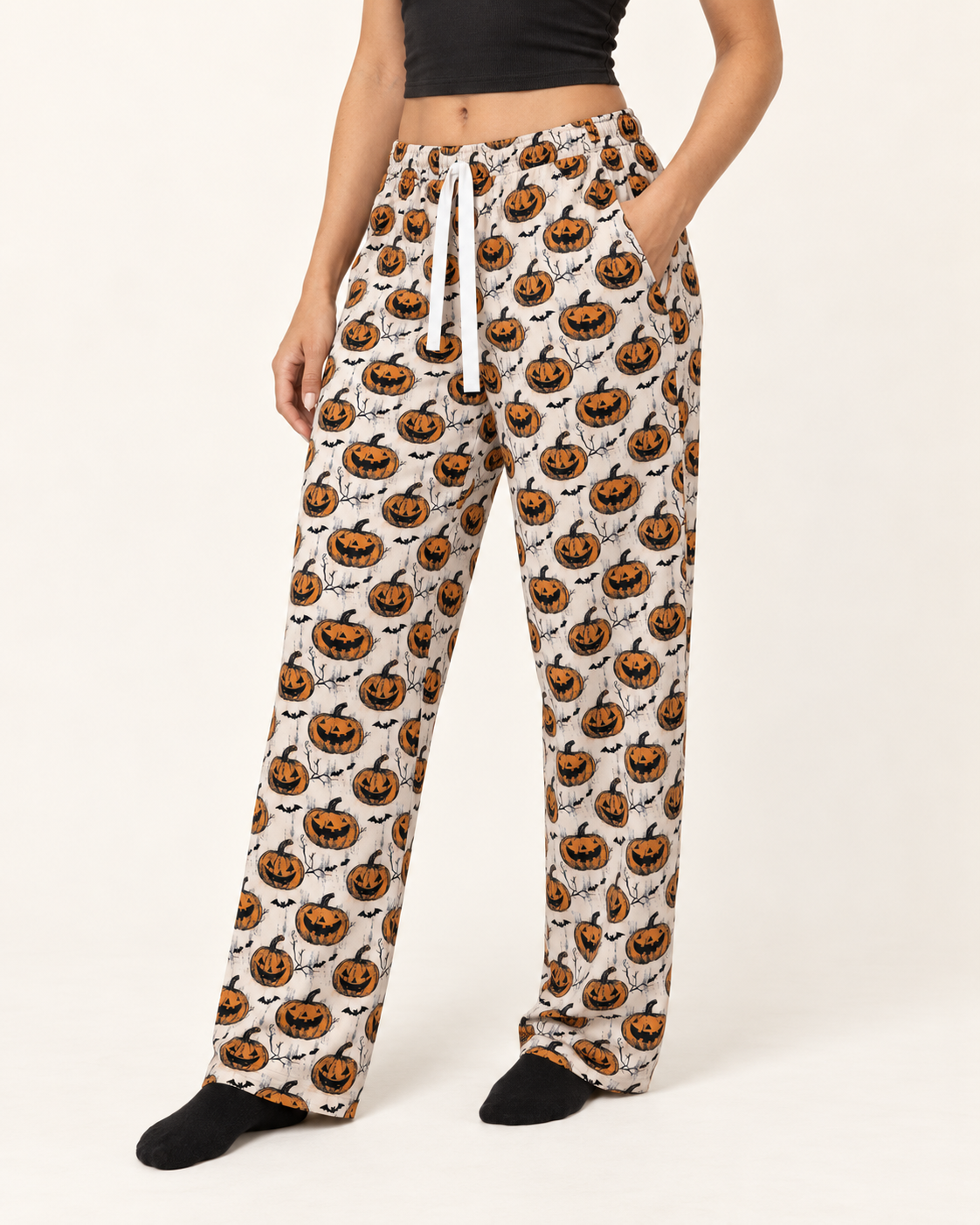 JACK O'LANTERN Halloween Pajama Bottoms