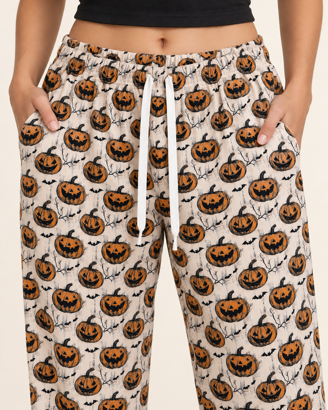 JACK O'LANTERN Halloween Pajama Bottoms