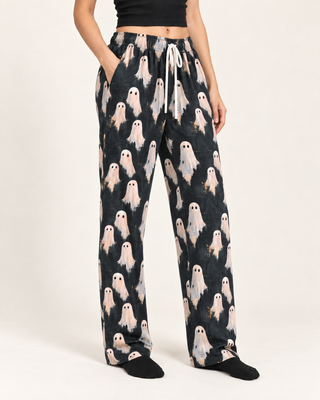 SCARY AS SHEET Halloween Pajama Bottoms