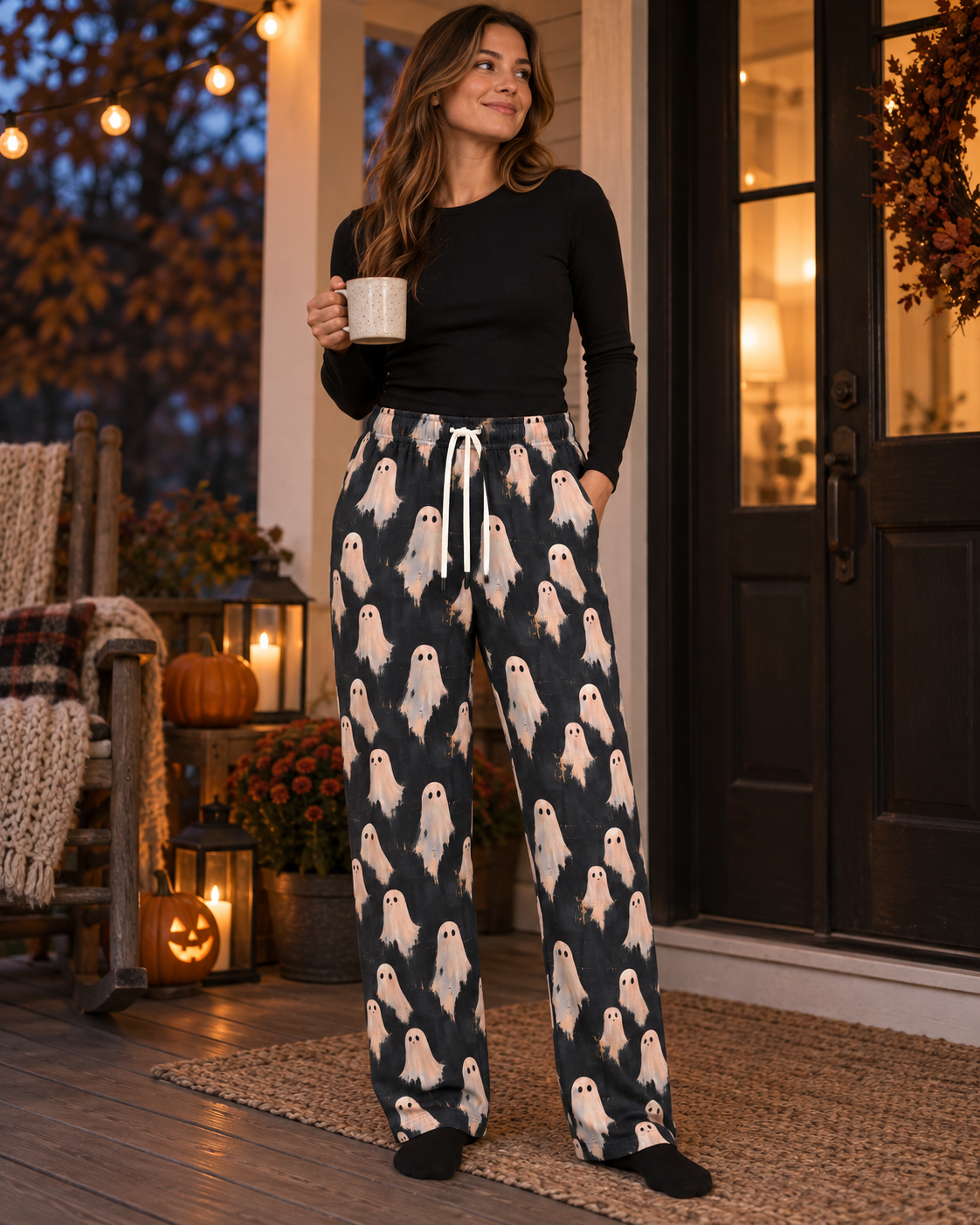 SCARY AS SHEET Halloween Pajama Bottoms