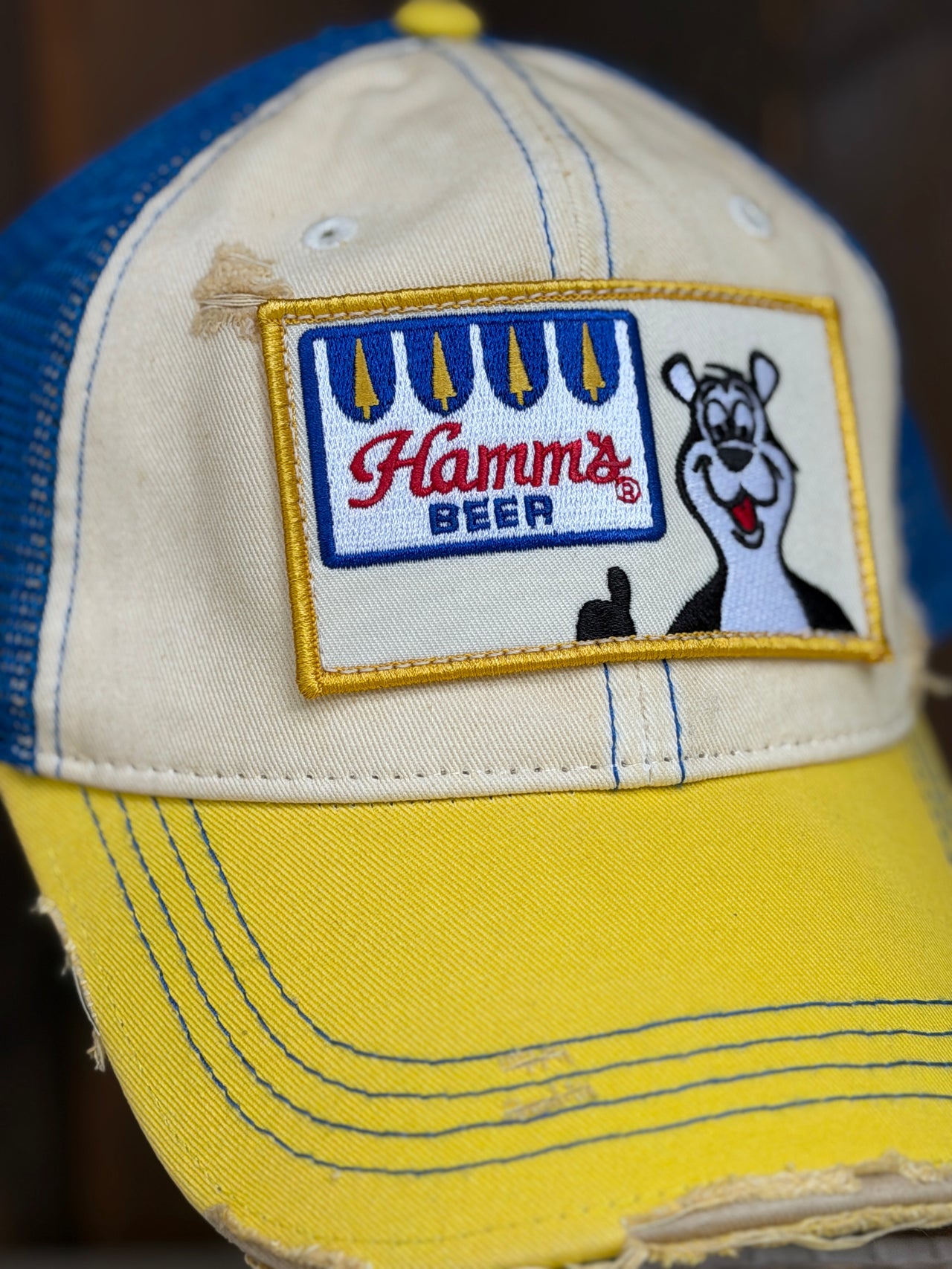 Hamms beer Angry Minnow