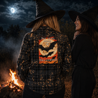 Thumbnail for BAT CRAZY Halloween Flannel