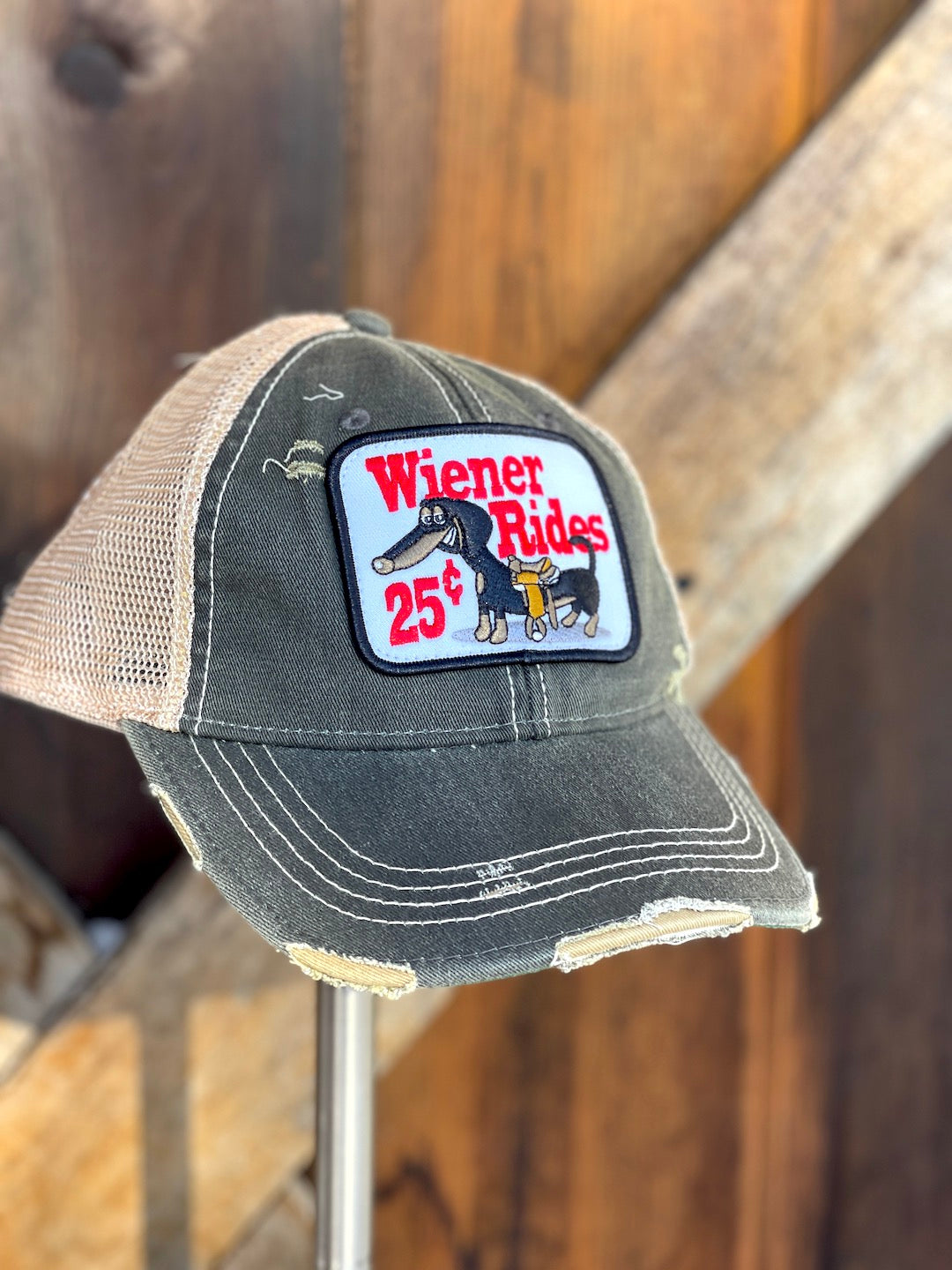 Angry Minnow Vintage Retro Baseball Caps