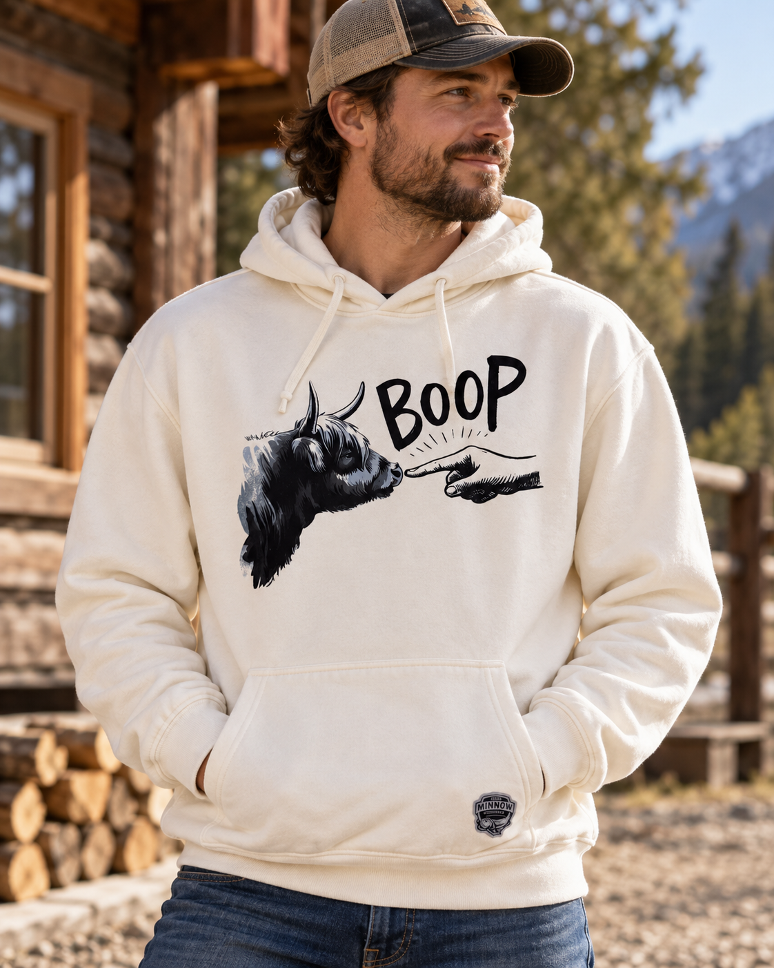 Henry The Highland Cow BOOP Hoodie