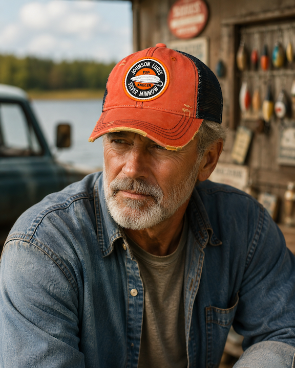 Johnson Lures SILVER MINNOW Hat