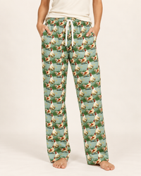 Thumbnail for HAPPY CLUCKER Chicken Pajama Loungers