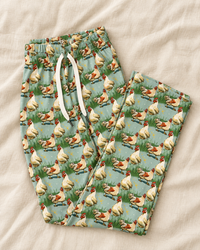 Thumbnail for HAPPY CLUCKER Chicken Pajama Loungers