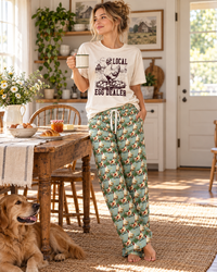 Thumbnail for HAPPY CLUCKER Chicken Pajama Loungers
