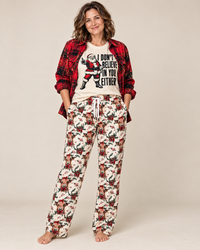 Thumbnail for MERRY MOO Pajama Loungers