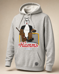 Thumbnail for Hamm's HOCKEY GOALIE BEAR Hoodie