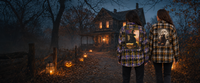 Thumbnail for HOCUS POCUS Art Flannel