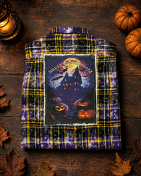 Thumbnail for HAUNTED HOUSE Art Flannel