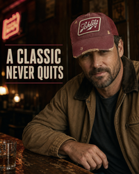 Thumbnail for Schlitz Beer ICONIC Burgundy Hat