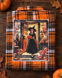 Thumbnail for TRICK OR TREAT Halloween Art Flannel