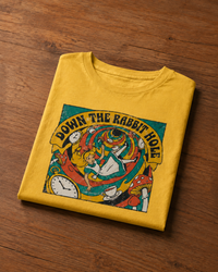 Thumbnail for Alice Tee- Down the rabbit hole