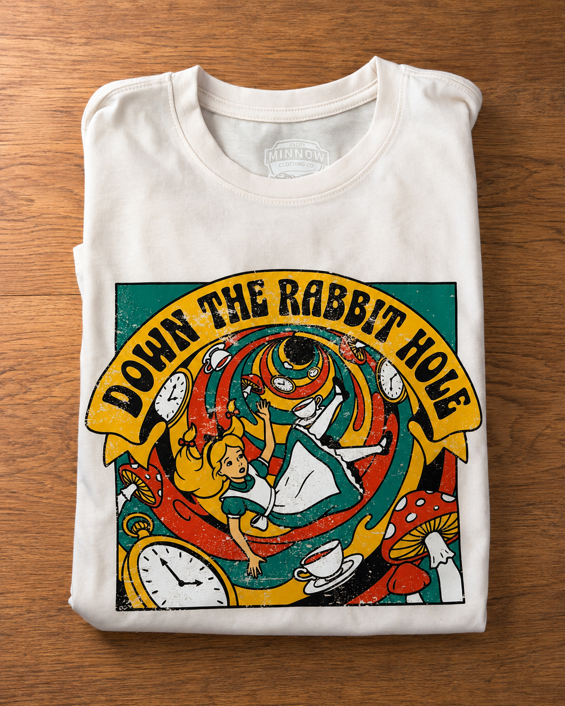 Alice Tee- Down the rabbit hole