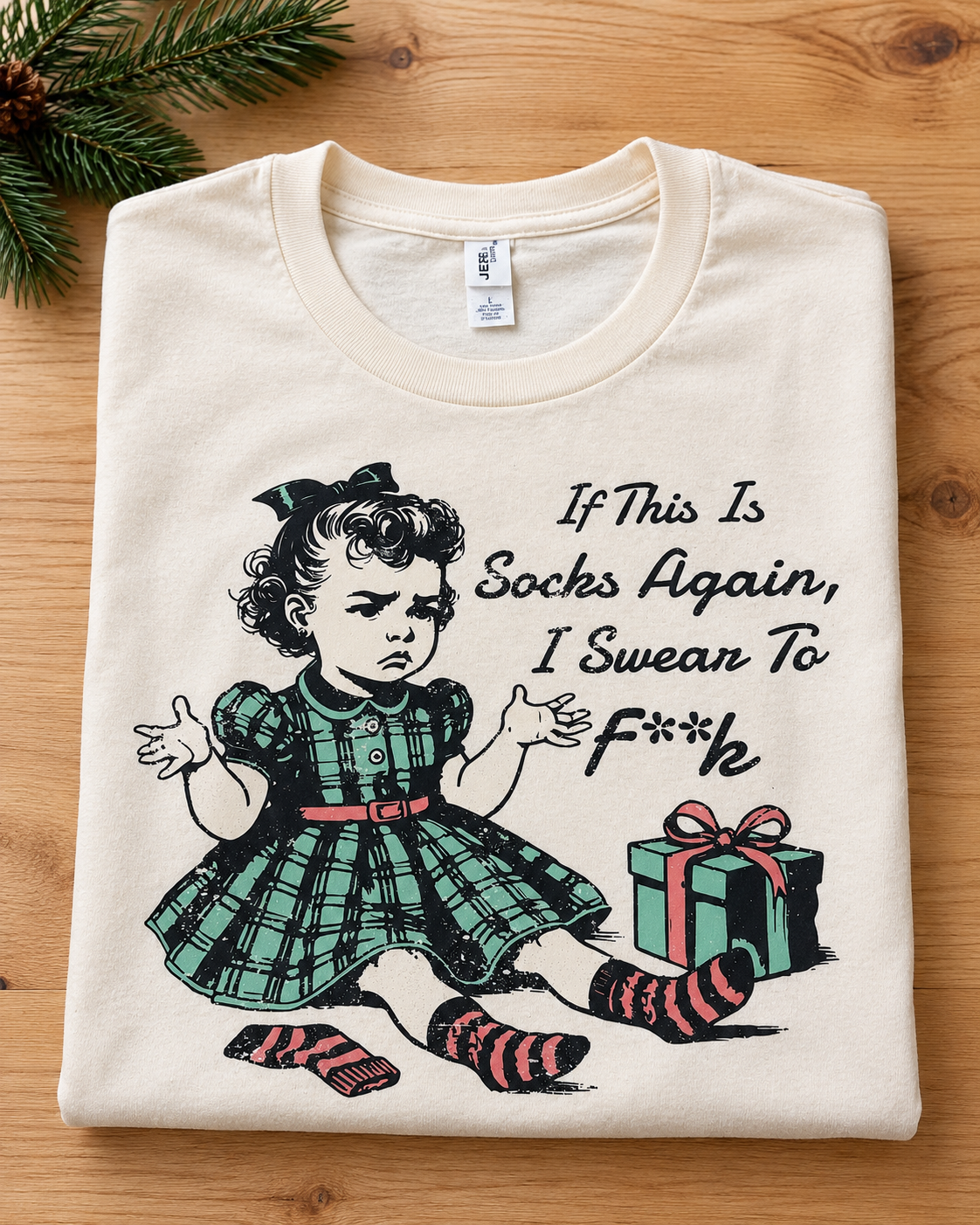 SOCKS AGAIN Tee