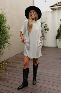 Thumbnail for Essential dress- ivory