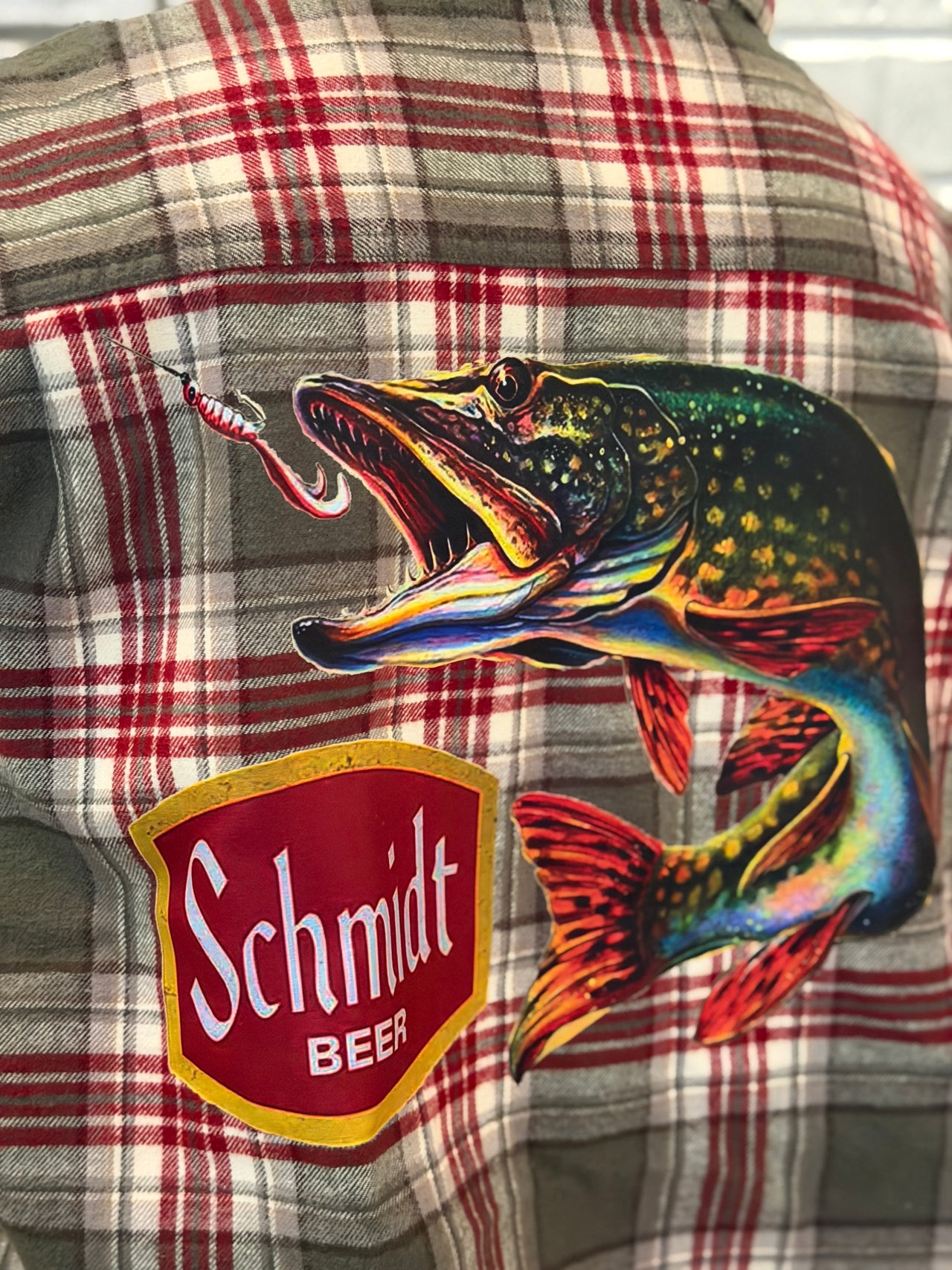 Schmidt Fish Sleeveless Flannel