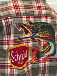 Thumbnail for Schmidt Fish Sleeveless Flannel