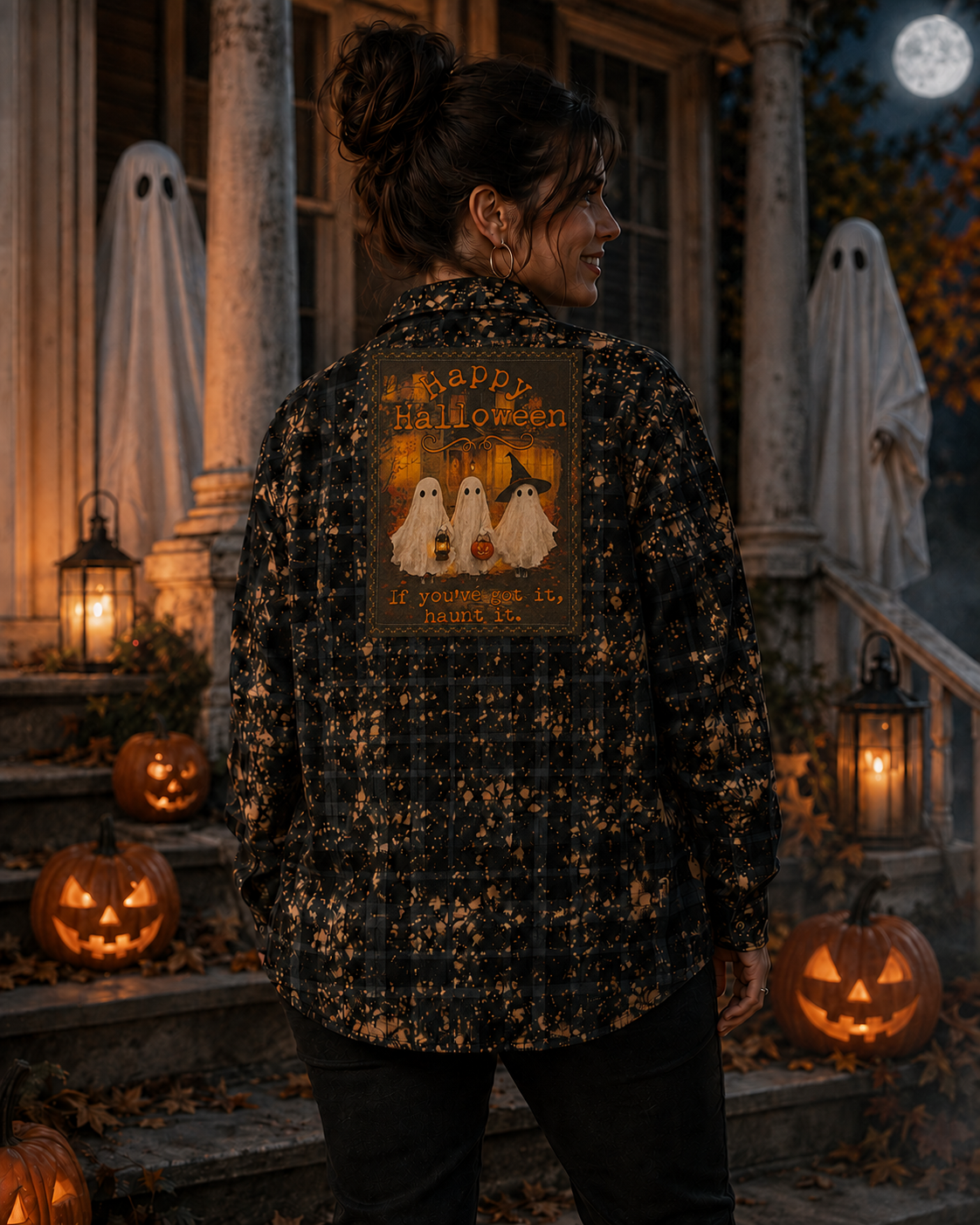 IF YOU'VE GOT IT , HAUNT IT Art Flannel