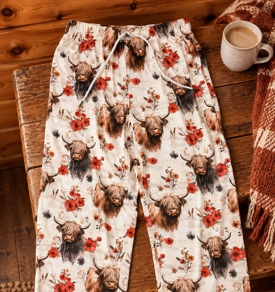 HIGHLAND MOO Pajama Loungers
