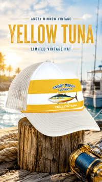 Thumbnail for YELLOW TUNA Saltwater Foam trucker hat