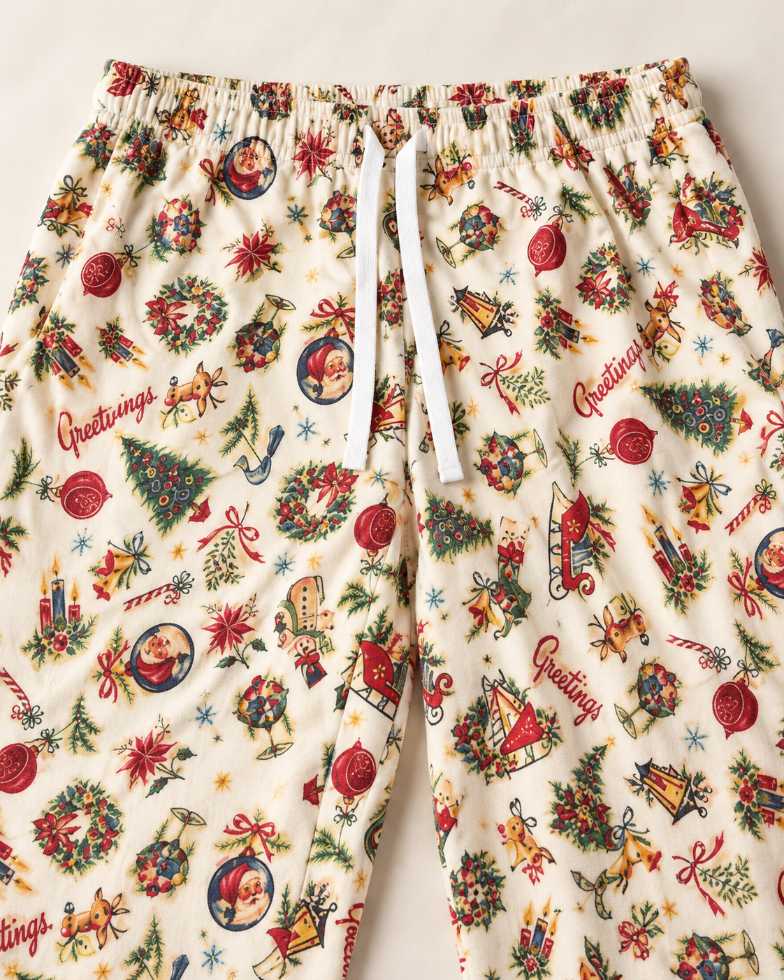 SEASONS GREETINGS Christmas Pajamas