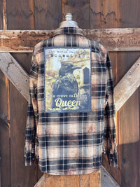 Thumbnail for The Crows Call Her Queen Art Flannel