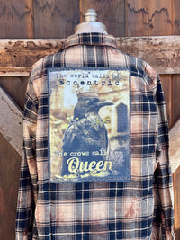 Thumbnail for The Crows Call Her Queen Art Flannel
