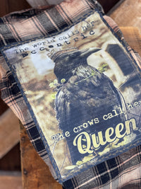 Thumbnail for The Crows Call Her Queen Art Flannel