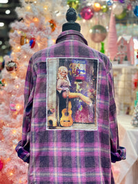 Thumbnail for Hello Darlin Art Flannel