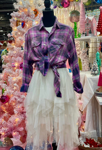 Thumbnail for Hello Darlin Art Flannel