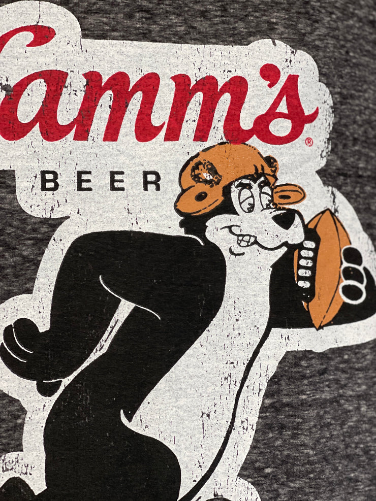 Hamm's Football Bear LIGHTWEIGHT HOODIE Angry Minnow Vintage