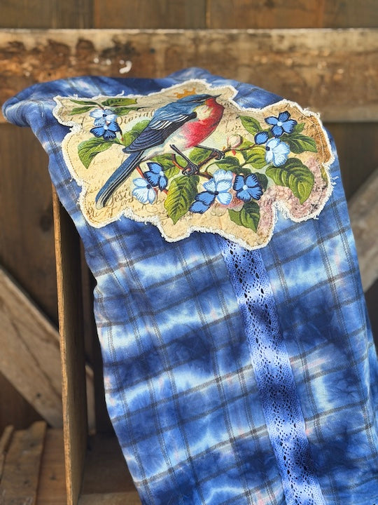 QUEEN OF THE GARDEN Artisan Sleeveless Flannel