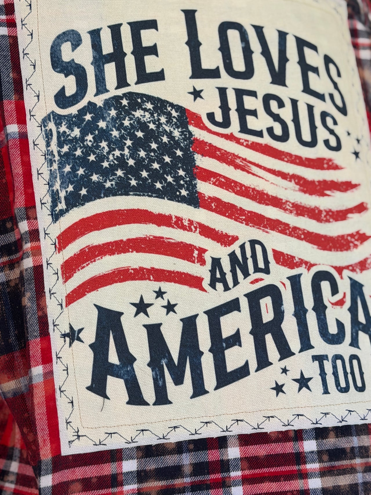 Love & Jesus 250th Anniversary Edition Art Flannel