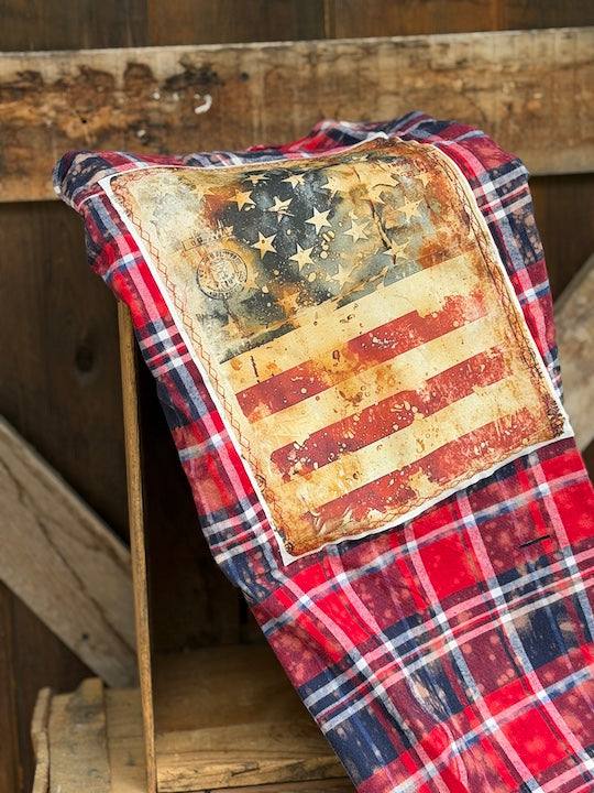 STAR SPANGLED  250th Anniversary Edition Art Flannel