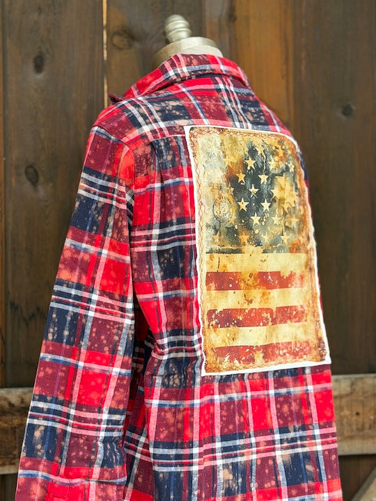 STAR SPANGLED  250th Anniversary Edition Art Flannel