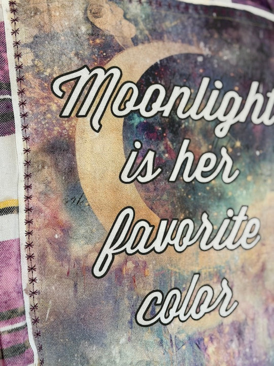 MOONLIGHT IS HER FAVORITE COLOR Art Flannel
