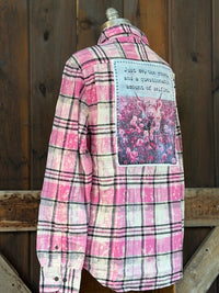 Thumbnail for JUST ME Highland cow Art Flannel